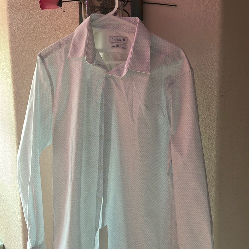 NWT Calvin Klein button down